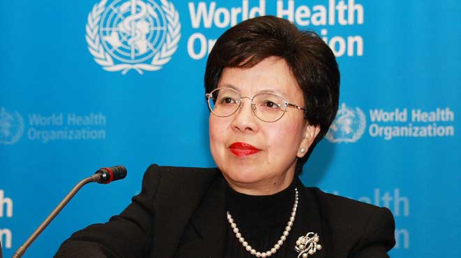 Margaret Chan, directora general de OMS.