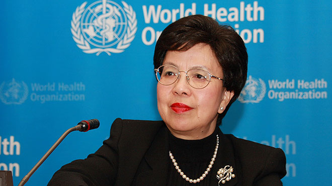 Margaret Chan, directora general de OMS.