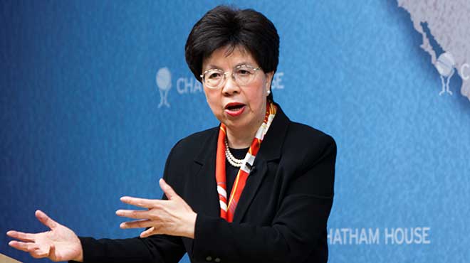Margaret Chan, directora general OMS.