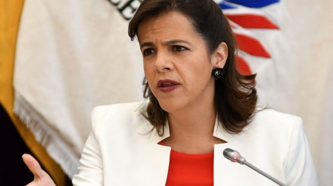 Mara Paula Romo, ministra de Gobierno.