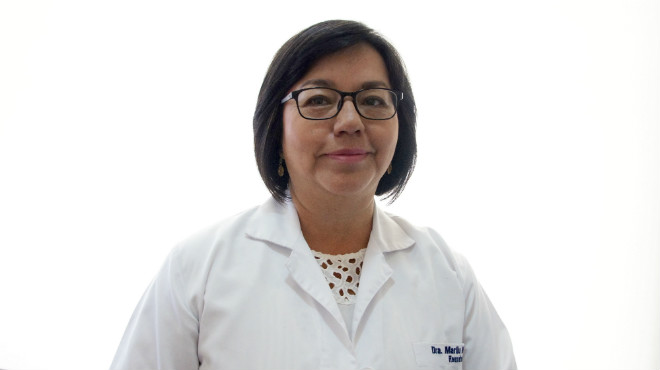 Maril Mestanza, reumatloga de la Fundacin Fundarvi