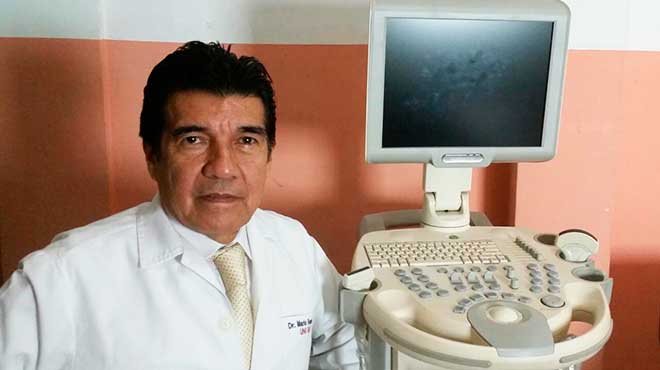 Mario Rendn, presidente de la Sociedad Ecuatoriana de Radiologa e Imagenologa