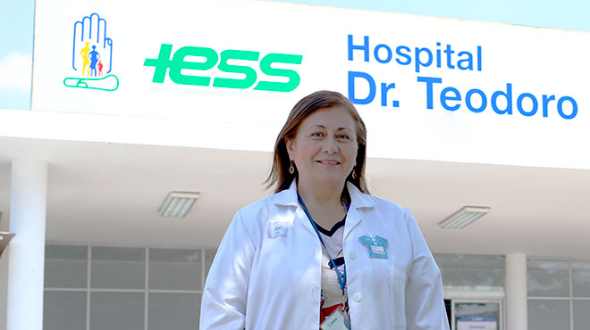 Gisela Soriano, Jefe de pediatra del HTMC.