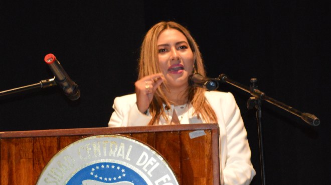 Jodie Padilla Lozano, sobrina bisnieta de Matilde Hidalgo de Prcel.