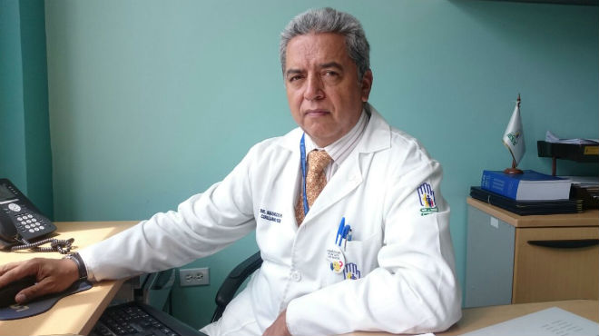 Mauricio Puente, cirujano general del HCAM.