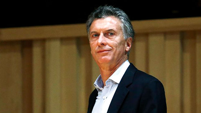 Mauricio Macri, presidente de Argentina.