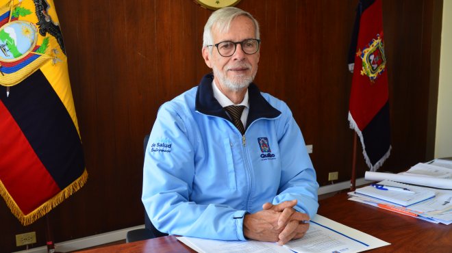 Miguel Malo, secretario de Salud del Distrito Metropolitano de Quito.