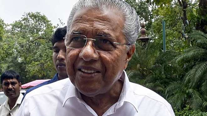 Pinarayi Vijayan, ministro principal de Kerala