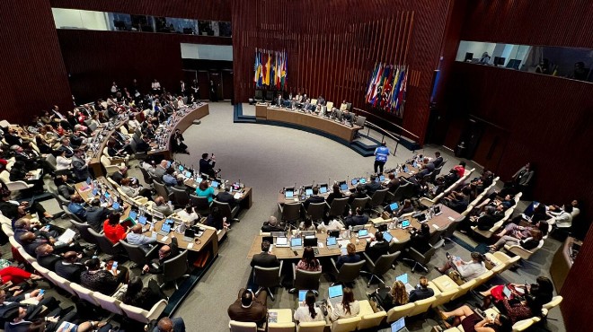 Representantes de los países miembros de OPS.
