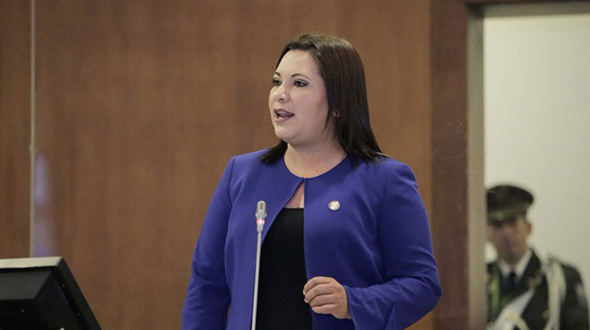 M�nica Alem�n, asamble�sta 