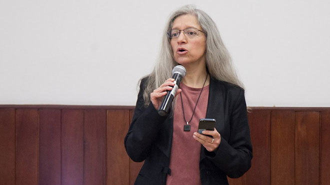 Nidya Pesntez, representante de ONU Mujeres.