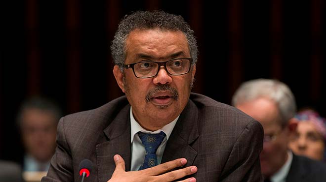 Tedros Adhanom Ghebreyesus, director general de la OMS.