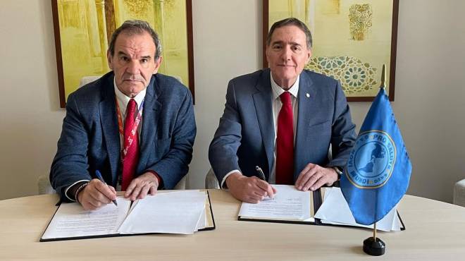 Andrs Allamand y Jarbas Barbosa.