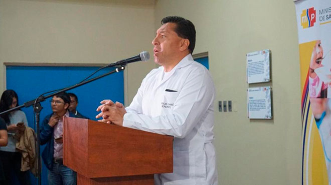 Oscar Chango, gerente del HVCM.