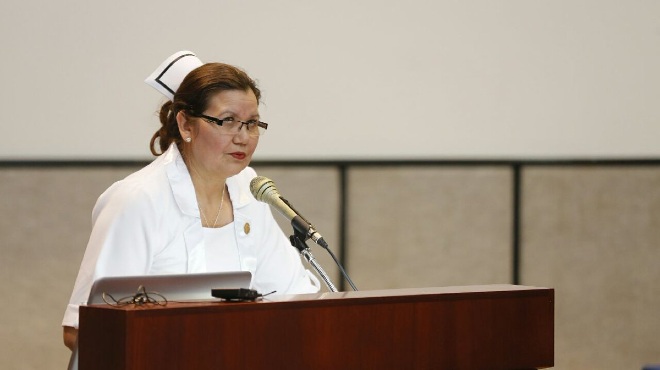 Patricia Gavilnez, presidenta de la FEDE.