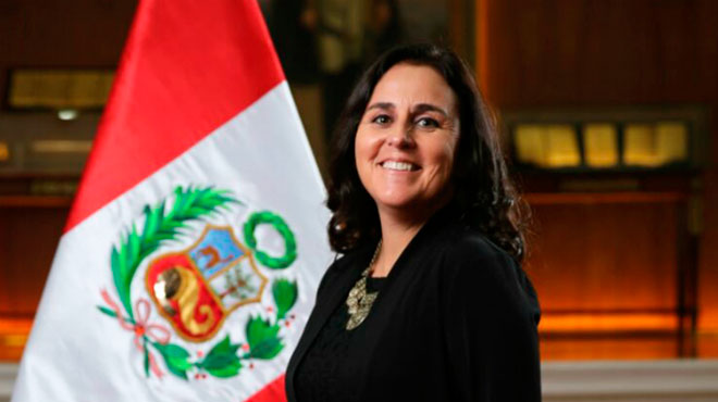 Patricia Garca Funegra, ministra de Salud en Per.