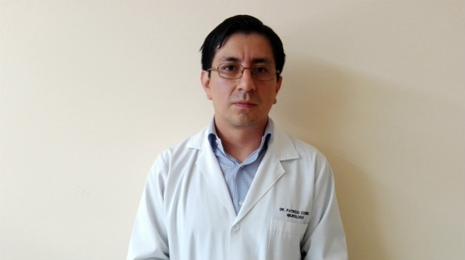 Patricio Correa, neurlogo del HCAM.