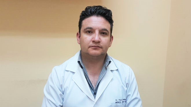 Paul Cadena, mdico fisiatra. 