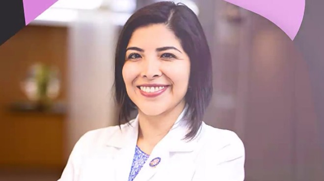 Paulina Lugo, cirujana general y de mama del HDLV.