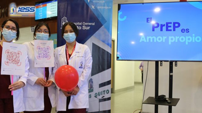 HQSUR y La Mariscal ya reciben a pacientes de alto riesgo de contagio de VIH.