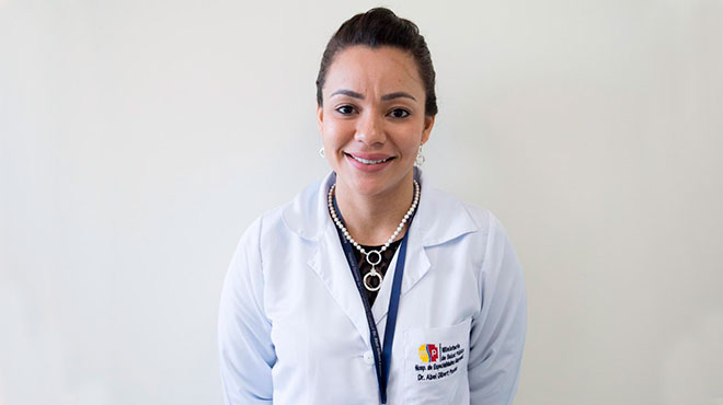 Priscila Mart�nez, l�der de Gastroenterolog�a del HAGP.
