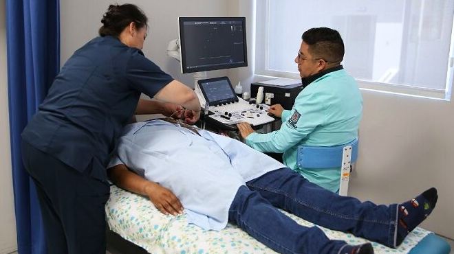 Atencin en la red municipal de Salud.
