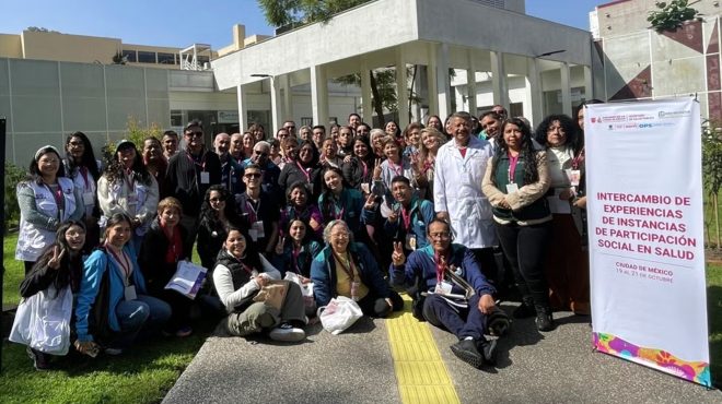 Representantes de las 4 ciudades.