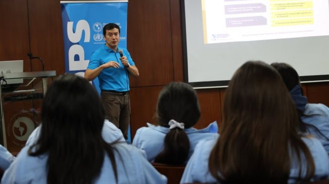 Capacitación con el apoyo de la OPS.