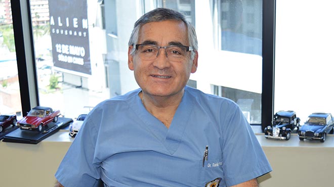 Ramiro Almeida, presidente de la Sociedad Ecuatoriana de Oftalmologa.