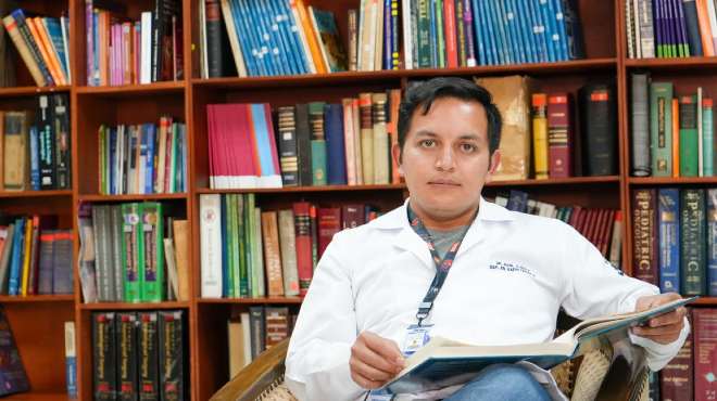 Ral Puente Vallejo, jefe de docencia de SOLCA Quito.