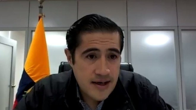 Richard Martnez, ministro de Economa y Finanzas.