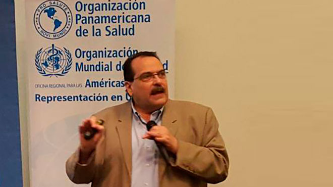 Roberto Salvatella, asesor regional de la Enfermedad de Chagas de OPS.