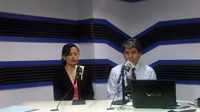 Mara Dolores Pez y Rodrigo Hoyos.
