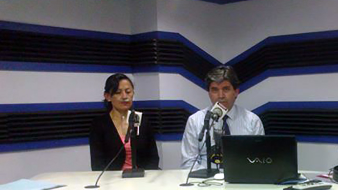 Mar�a Dolores P�ez y Rodrigo Hoyos.