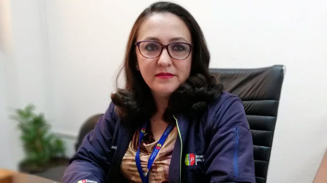Rosana Moscoso, directora del Distrito 01D02 Cuenca-Sur de la Zona 6 de Salud.