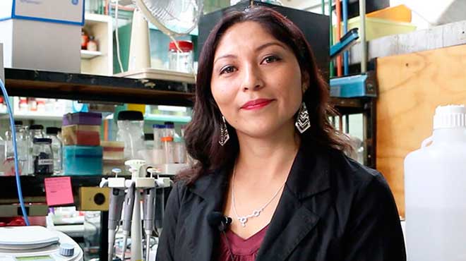 Rubiceli Medina, investigadora del Cinvestav.
