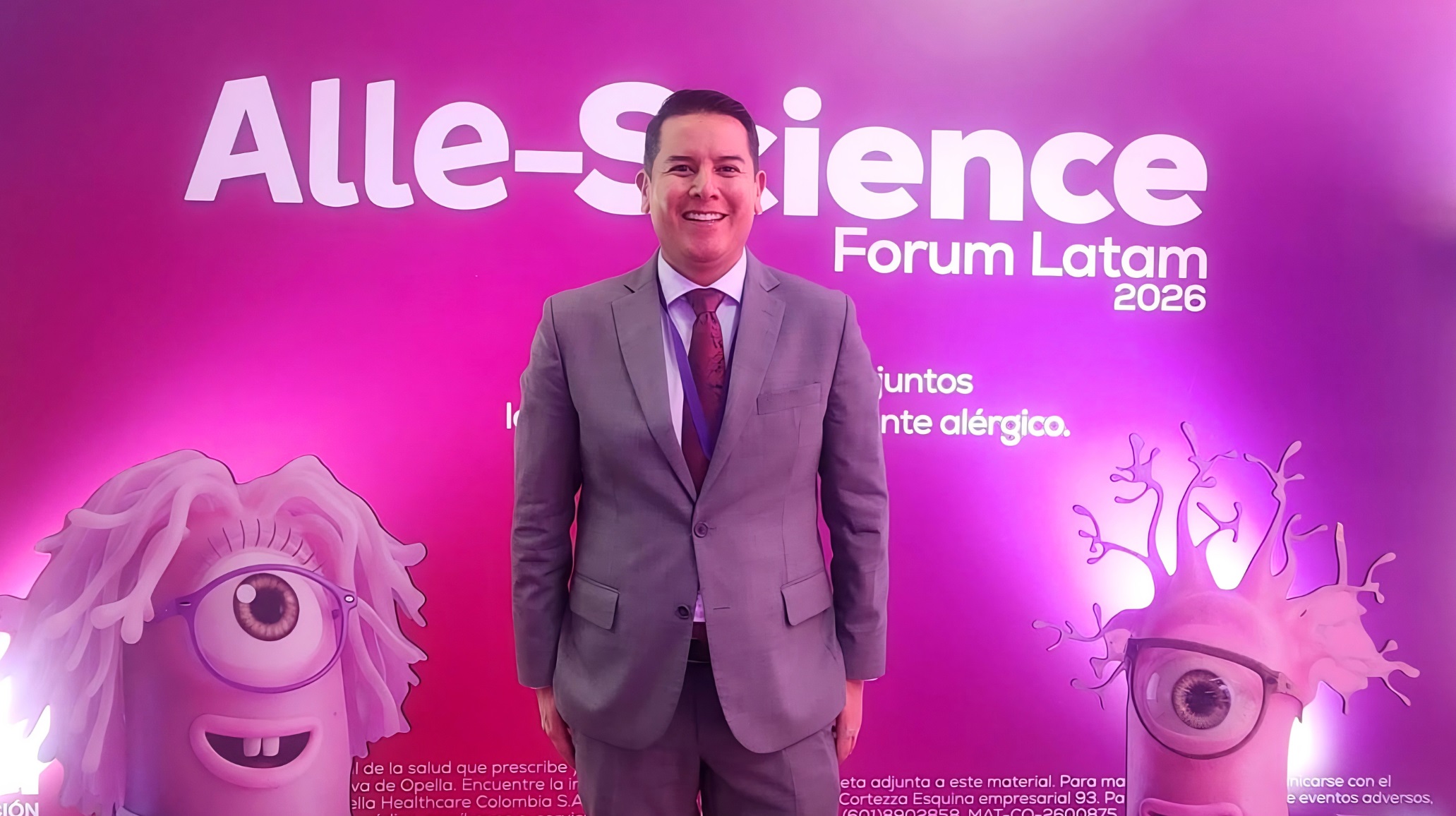 Santiago Leguísamo, alergólogo.
