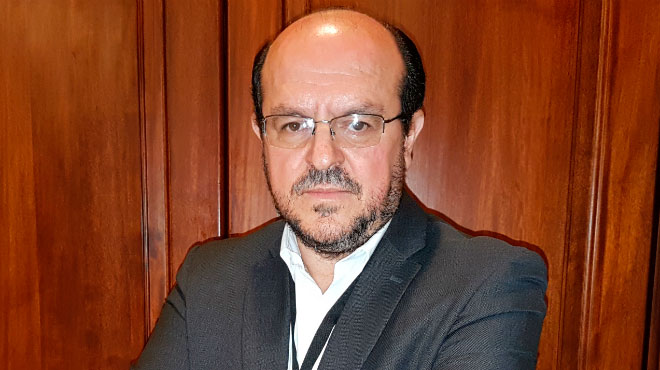 Santiago Carrasco, Colegio de Mdicos de Pichincha.