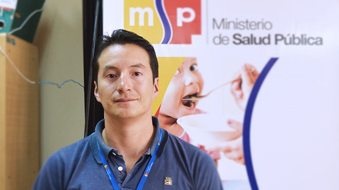Santiago Tarapuez, asesor del MSP.