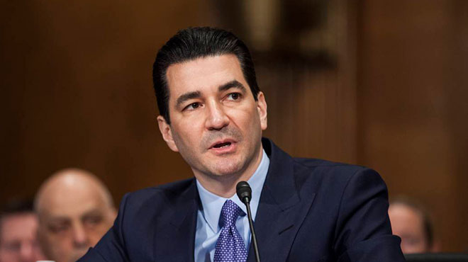 Scott Gottlieb, comisionado de la FDA.