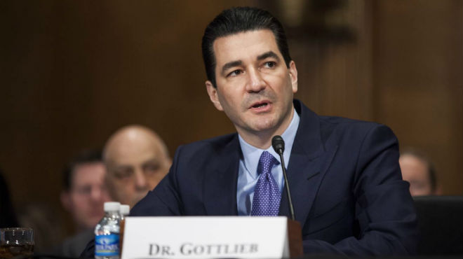 Scott Gottlieb, comisionado de la FDA.