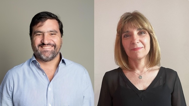 Dr. Augusto Lavalle y Dra. Fabiana V�zquez.