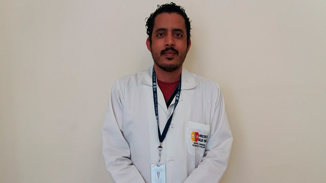 Sid Mohamed, cirujano maxilofacial del HGDC.