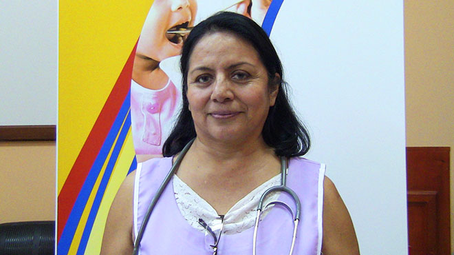 Silvia Duchicela, Hospital General de Macas.