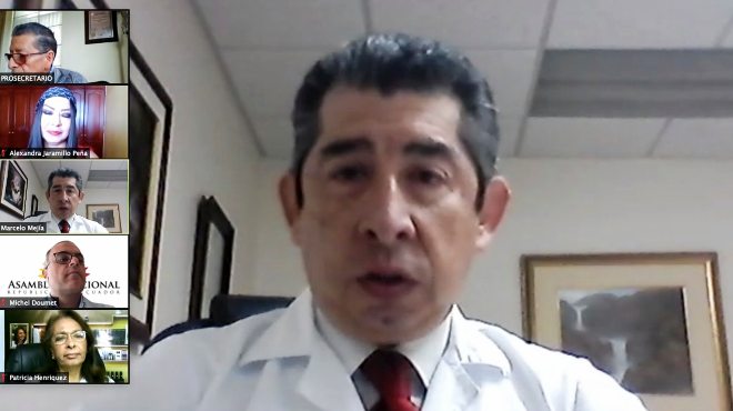 Marcelo Mej�a, director ejecutivo de SOLCA Tungurahua.