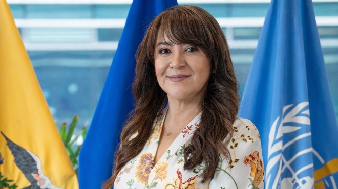 Sonia Quezada, representante de OPS/OMS en Ecuador.