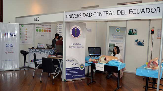 Stand de instituciones pblicas.