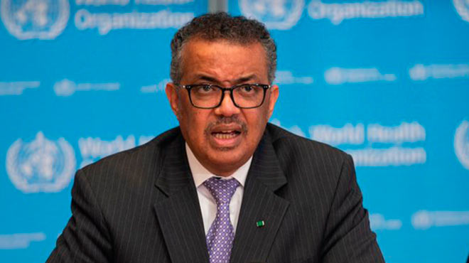 Tedros Adhanom Ghebreyesus, director general de la OMS.