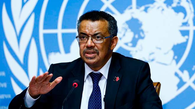 Tedros Adhanom Ghebreyesus, director general de la OMS.