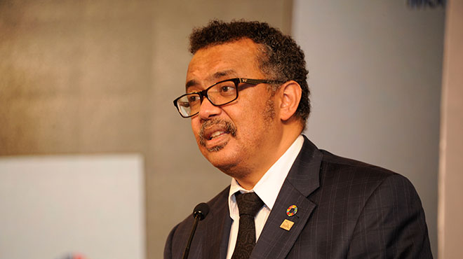 Tedros Adhanom Ghebreyesus, director general de la OMS.